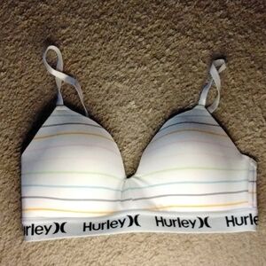 Hurley X 34C Sports Bra White